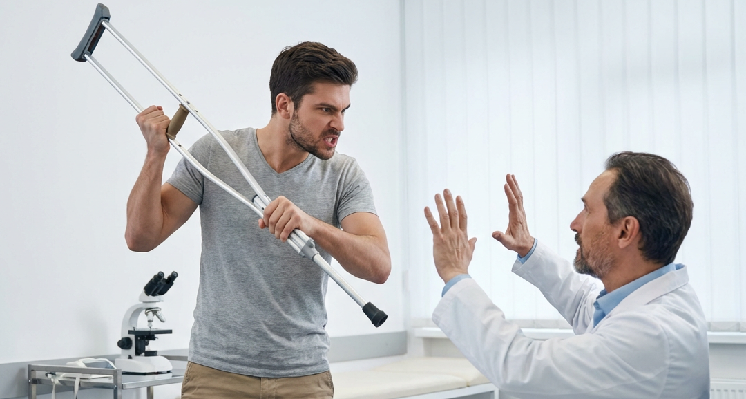 Comment gérer l’agressivité des patients : retour critique sur un stage.