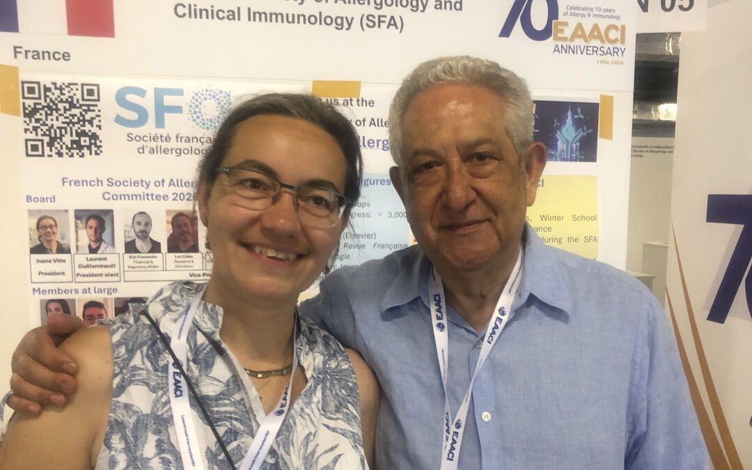 La SFPA était présente au congrès de l’EAACI à Istanbul